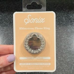 Embellished Rhinestone Phone Ring